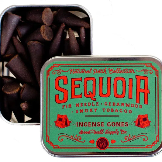 Sequoia Incense - Fir Needle Cedarwood + Smoky